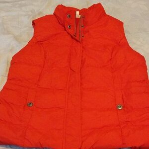 Bright Orange Puffer Vest